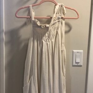 Free people wide leg romper